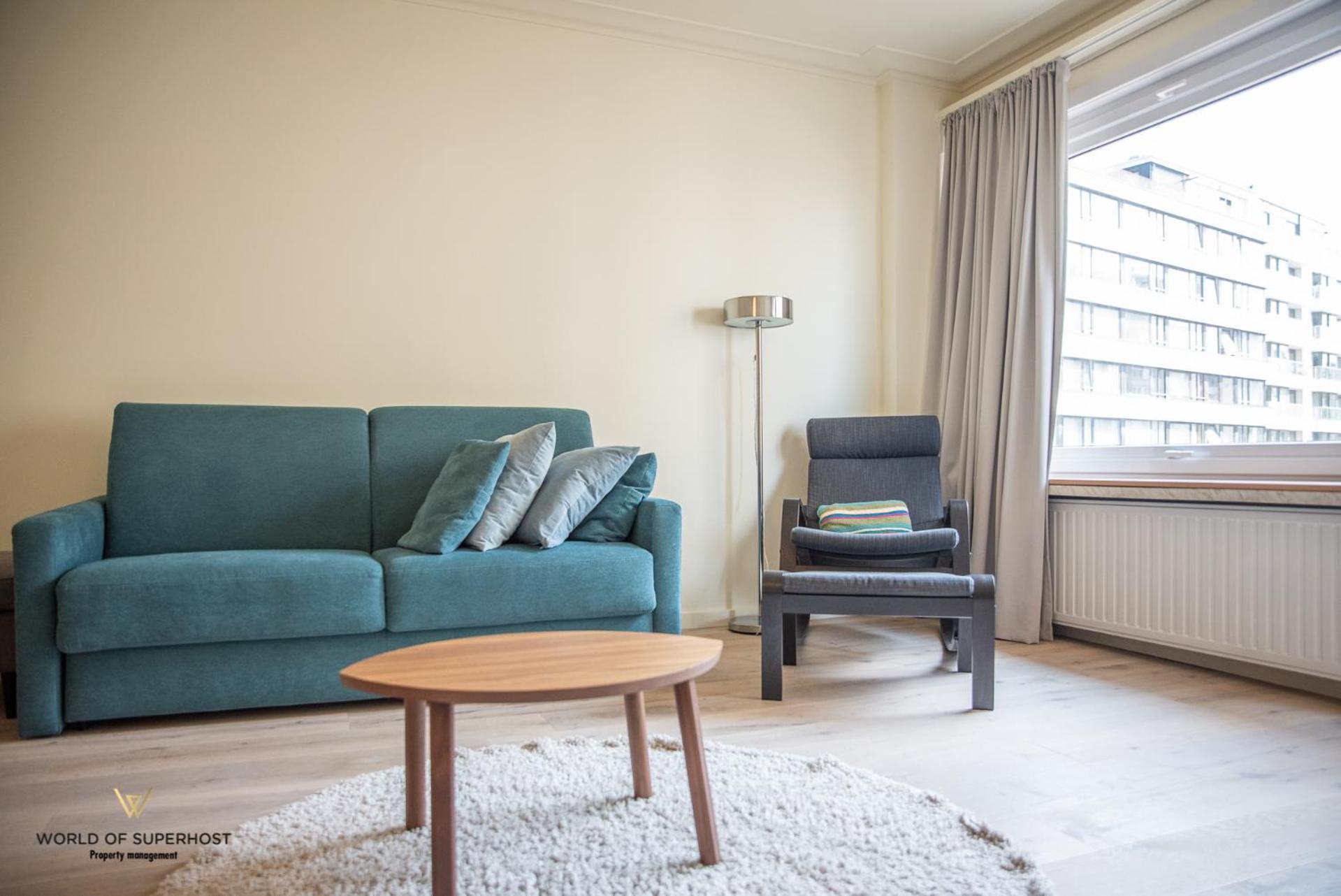 Hélène, appartement vlakbij het strand Oostende Buitenkant foto